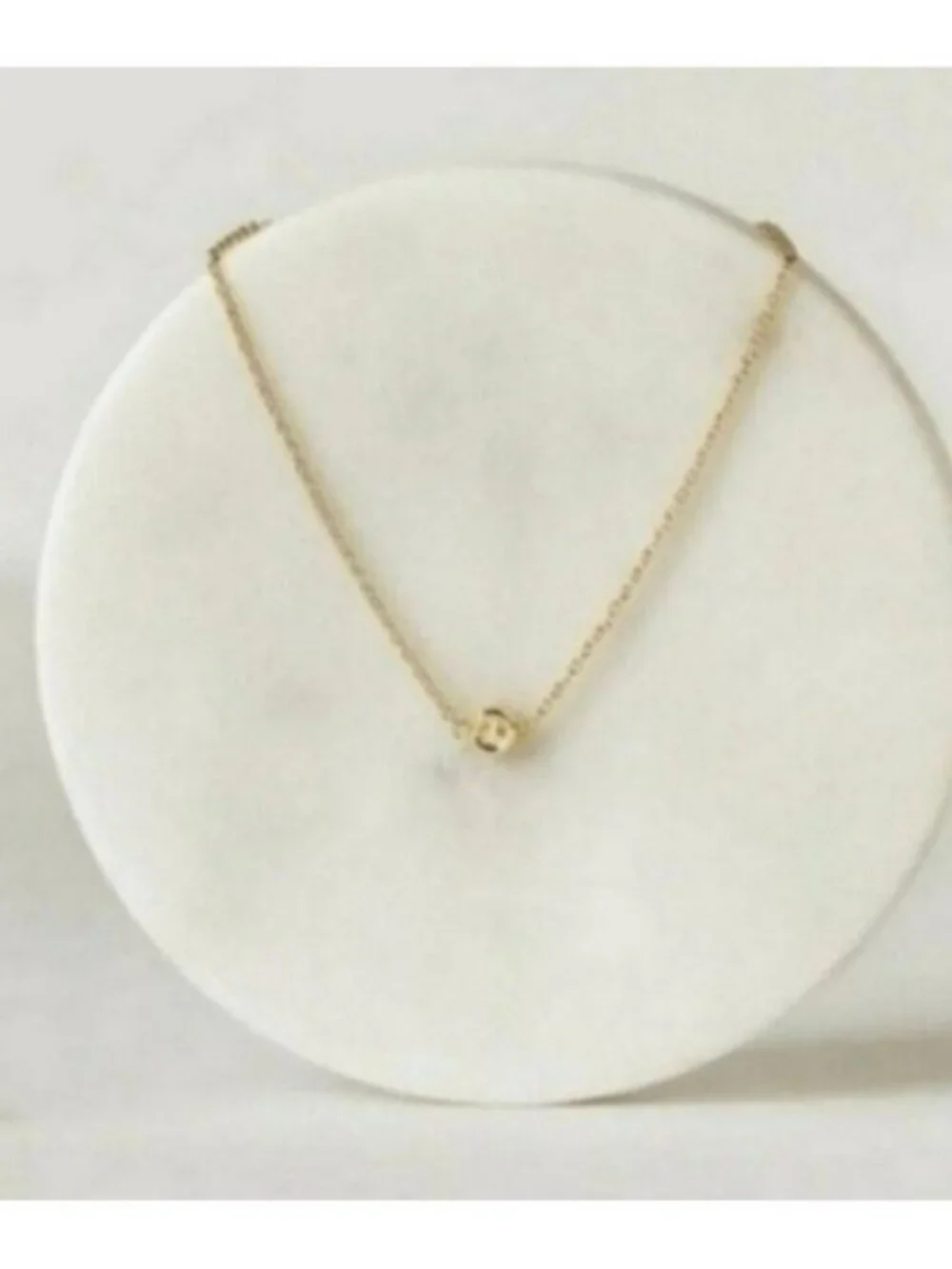 Marrin Costello Soleil Bracelet Gold Bezel Topaz Dainty Minimalist NWT - Picture 13 of 16